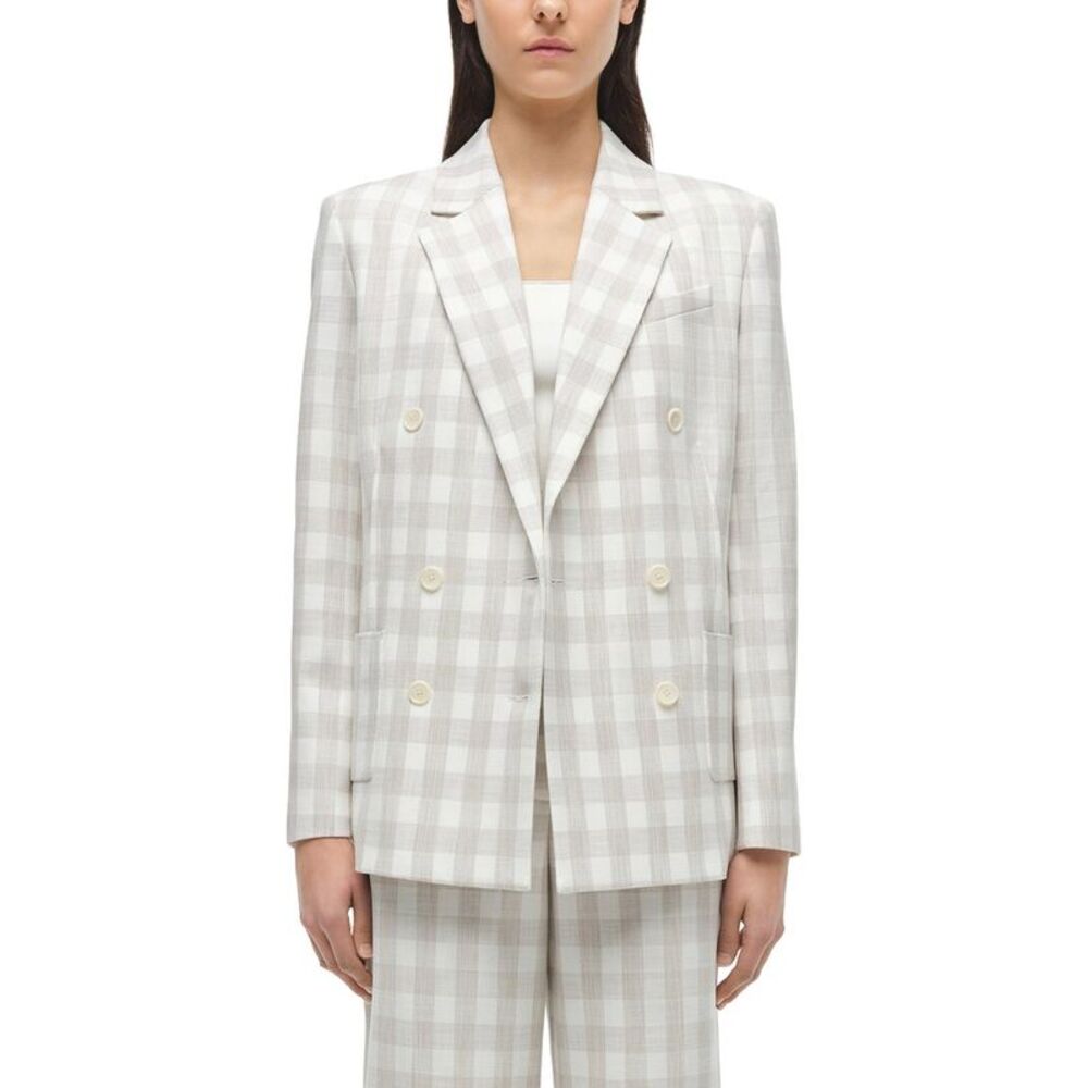 Simkhai Womens Margaux Double Breasted Blazer